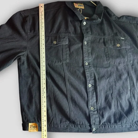 Duke Mens Kingsize Western
Trucker Style Denim Jacket 5XL - Picture 3 of 13